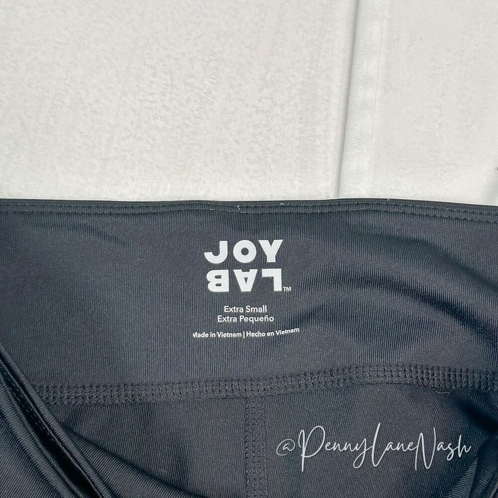 JoyLab Black With Fishnet Panel Legging - Picture 3 of 6